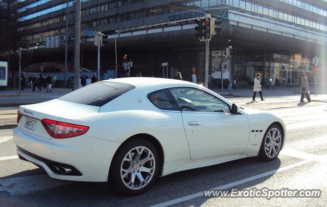 Maserati GranTurismo spotted in Helsinki, Finland