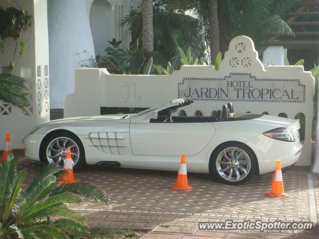 Mercedes SLR spotted in Tenerife, Spain