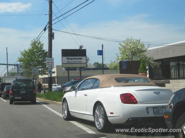 Bentley Continental spotted in Providence, Rhode Island