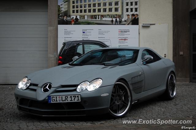 Mercedes SLR spotted in Frankfurt, Germany