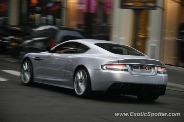 Aston Martin DBS spotted in Paris, France