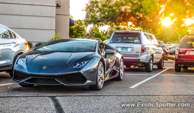 Lamborghini Huracan spotted in Cherry Creek, Colorado