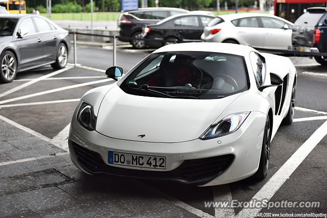 Mclaren MP4-12C spotted in Warsaw, Poland