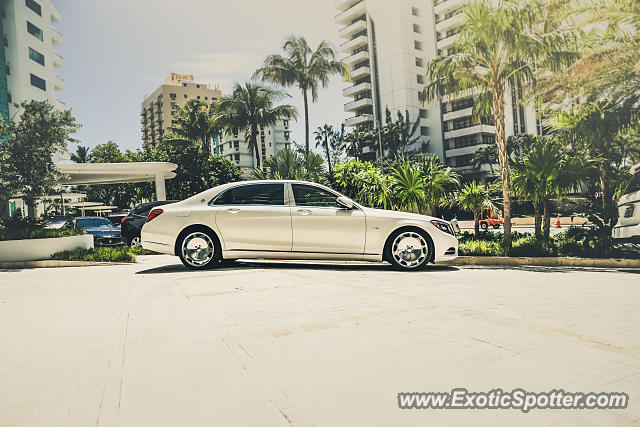 Mercedes Maybach spotted in Miami, Florida