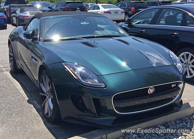 Jaguar F-Type spotted in Secaucus, New Jersey