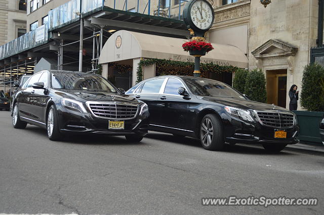 Mercedes Maybach spotted in Manhattan, New York