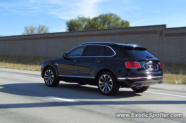 Bentley Bentayga spotted in Near State Line, Washington