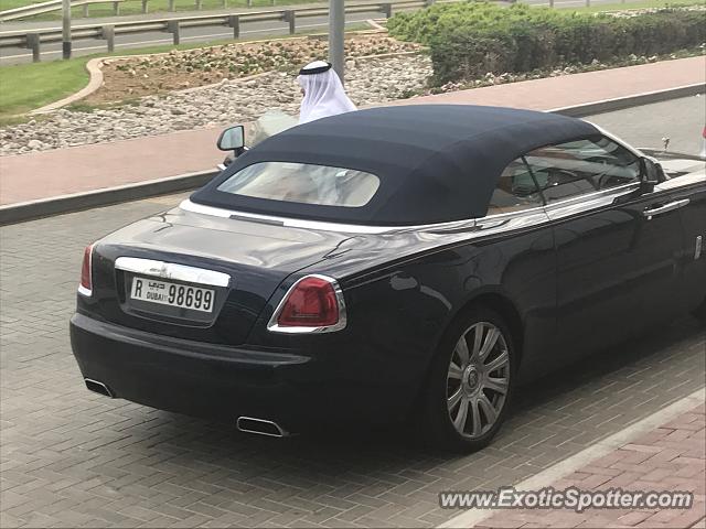 Rolls-Royce Dawn spotted in Dubai, United Arab Emirates