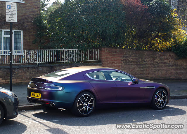 Aston Martin Rapide spotted in London, United Kingdom