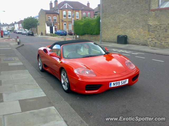 Ferrari 360 Modena spotted in Essex, United Kingdom