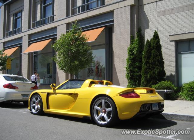 Porsche Carrera GT spotted in Greenwich, Connecticut