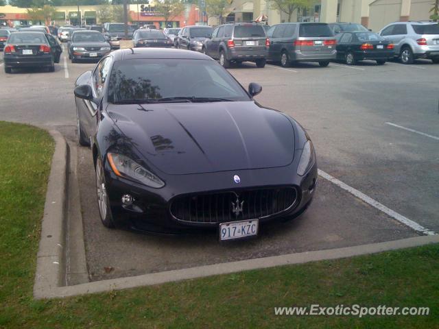 Maserati GranTurismo spotted in London Ontario, Canada