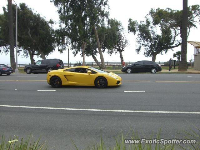 Lamborghini Gallardo spotted in Santa Monica, California