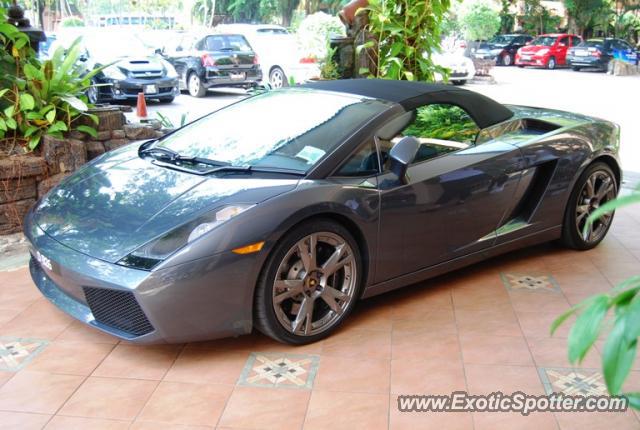 Lamborghini Gallardo spotted in Cherating, Kuantan, Malaysia