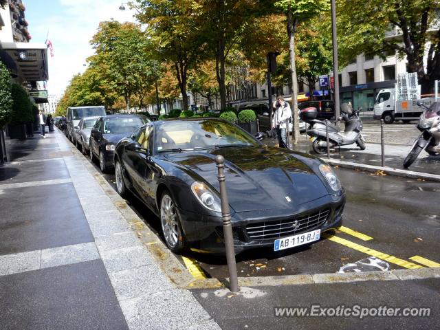 Ferrari 599GTB spotted in Paris, France