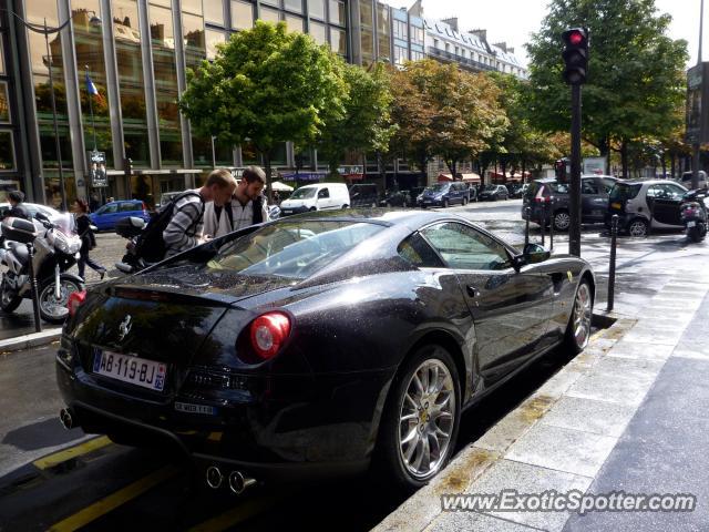 Ferrari 599GTB spotted in Paris, France