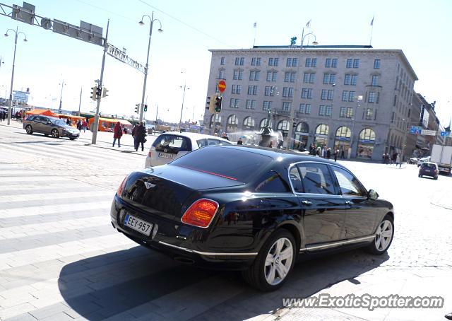 Bentley Continental spotted in Helsinki, Finland