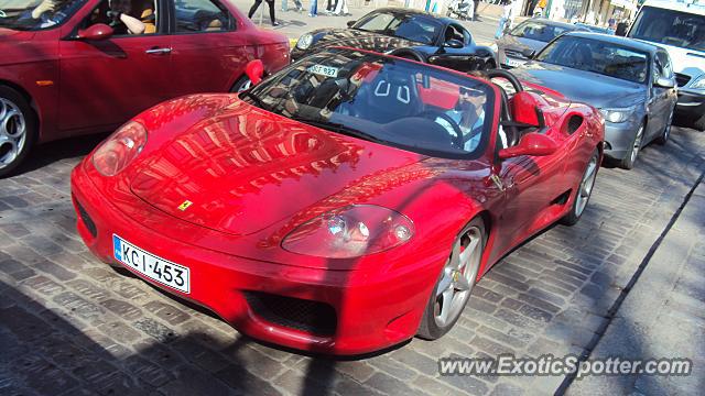 Ferrari 360 Modena spotted in Helsinki, Finland