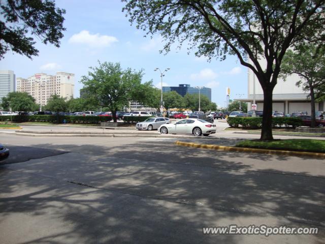 Maserati GranTurismo spotted in Houston, Texas