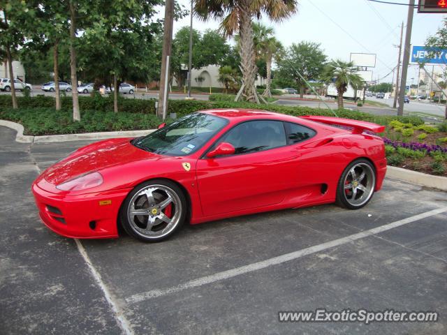 Ferrari 360 Modena spotted in Houston, Texas