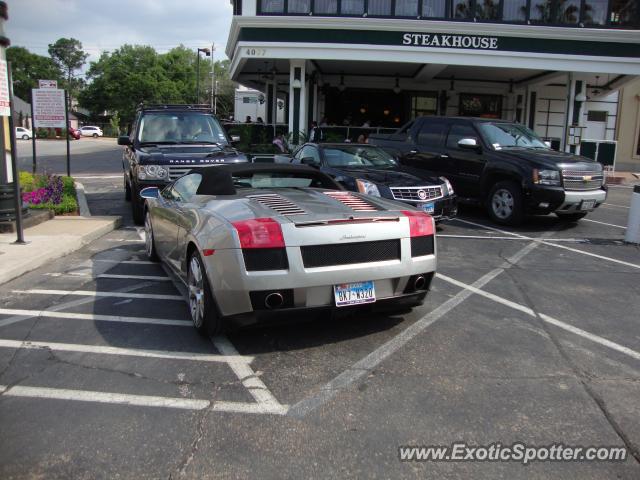 Lamborghini Gallardo spotted in Houston, Texas