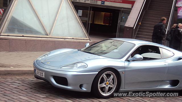 Ferrari 360 Modena spotted in Helsinki, Finland