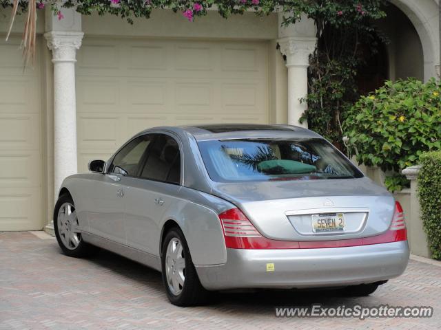 Mercedes Maybach spotted in Palm beach, Florida