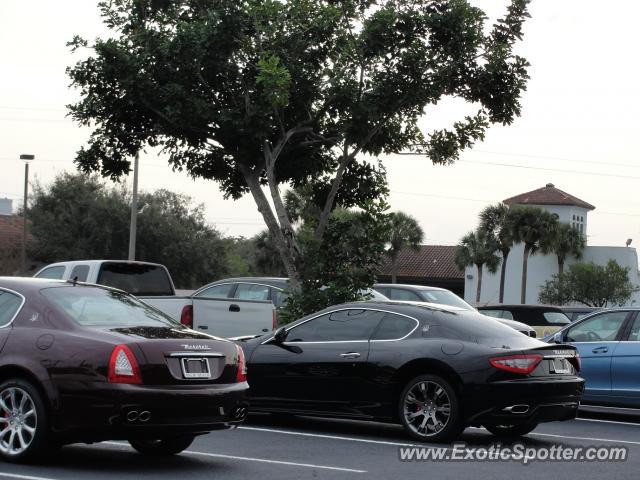 Maserati GranTurismo spotted in Palm beach, Florida