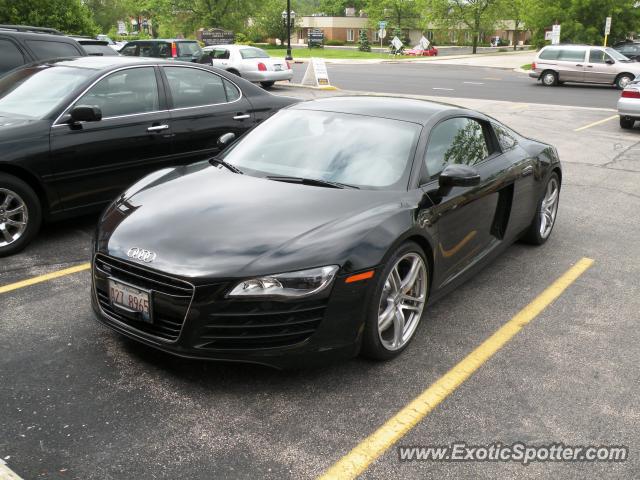 Audi R8 spotted in Barrington , Illinois