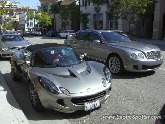 Lotus Elise spotted in Beverly Hills, California