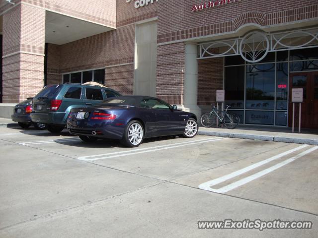 Aston Martin DB9 spotted in Houston, Texas