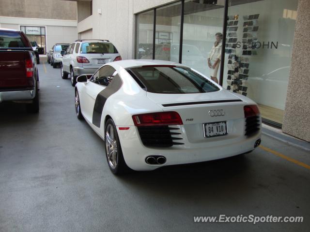 Audi R8 spotted in Houston, Texas