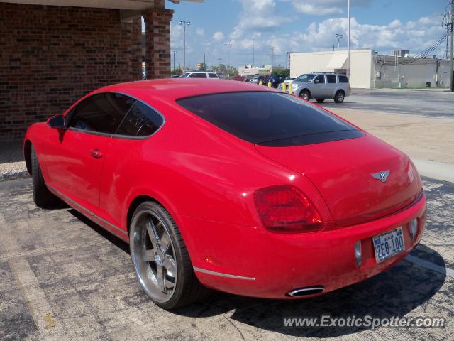 Bentley Continental spotted in Katy, Texas