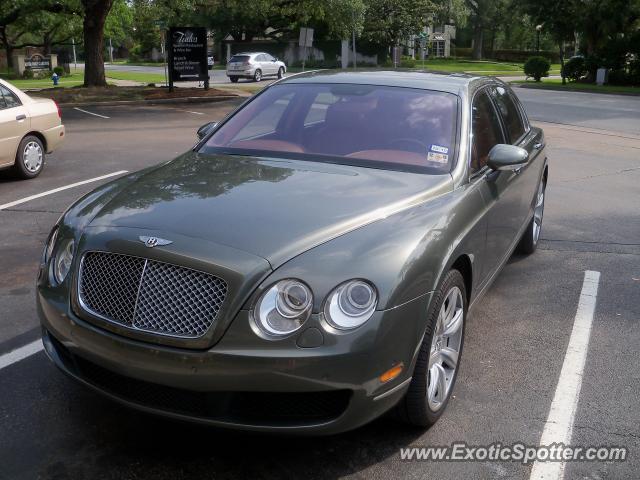 Bentley Continental spotted in Houston, Texas