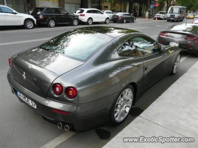 Ferrari 612 spotted in Istanbul, Turkey