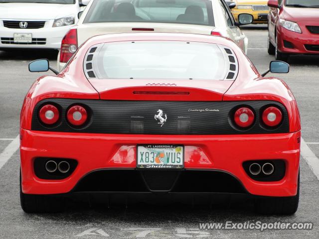 Ferrari 360 Modena spotted in Palm beach, Florida