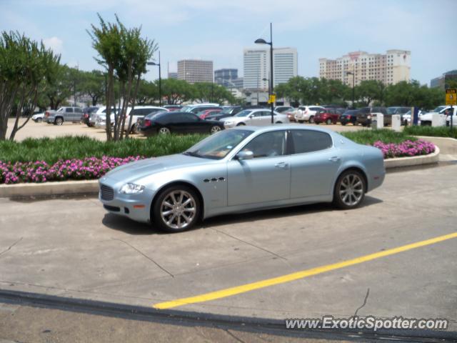 Maserati Quattroporte spotted in Houston, Texas