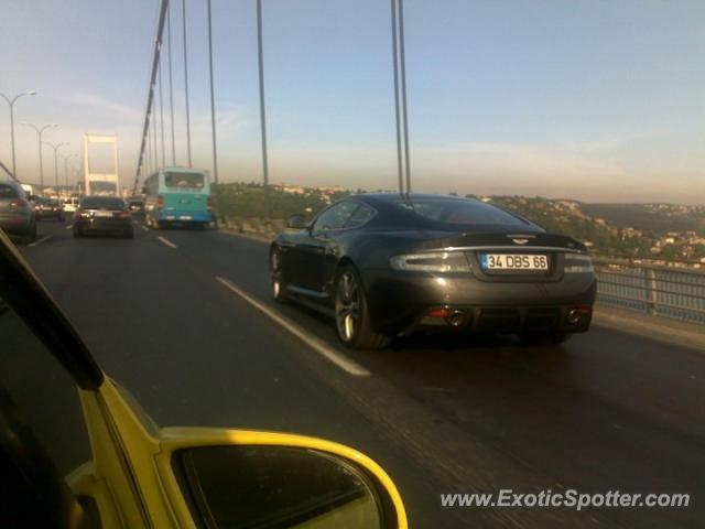 Aston Martin DBS spotted in Istanbul, Turkey