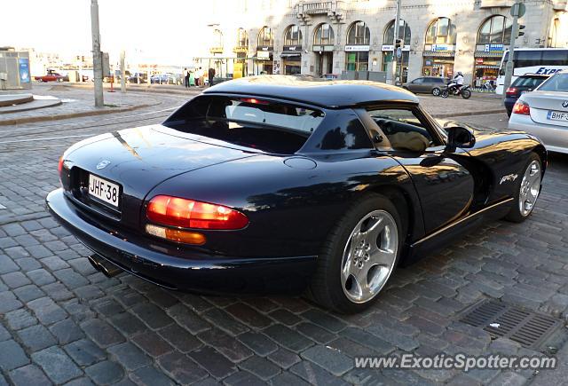 Dodge Viper spotted in Helsinki, Finland