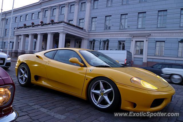 Ferrari 360 Modena spotted in Helsinki, Finland