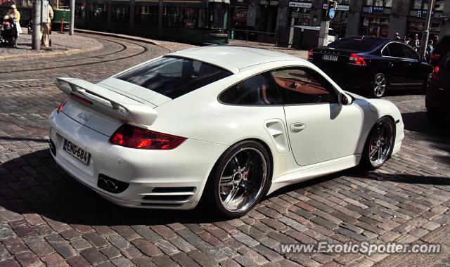 Porsche 911 Turbo spotted in Helsinki, Finland