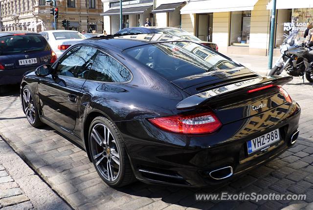 Porsche 911 Turbo spotted in Helsinki, Finland