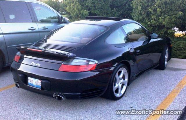 Porsche 911 Turbo spotted in Deerpark, Illinois