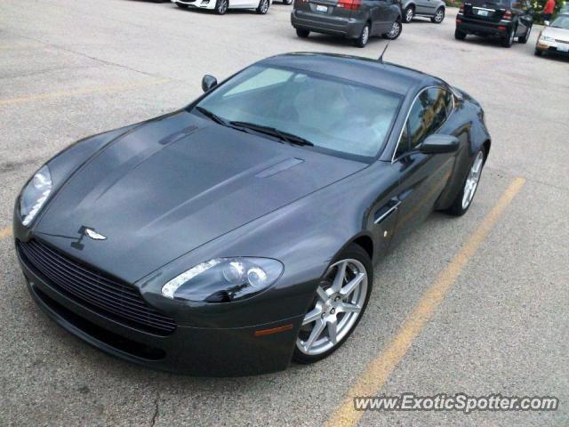 Aston Martin Vantage spotted in Deerpark, Illinois