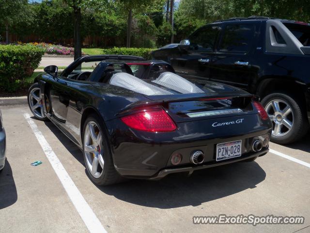 Porsche Carrera GT spotted in Houston, Texas