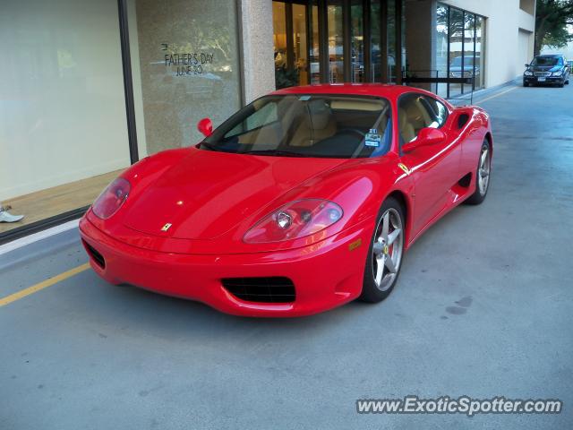 Ferrari 360 Modena spotted in Houston, Texas