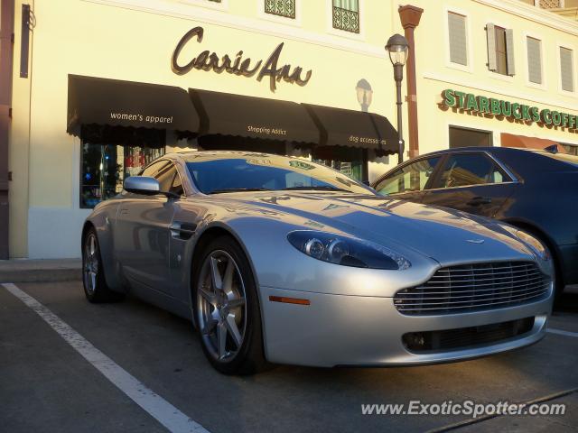 Aston Martin Vantage spotted in Houston, Texas