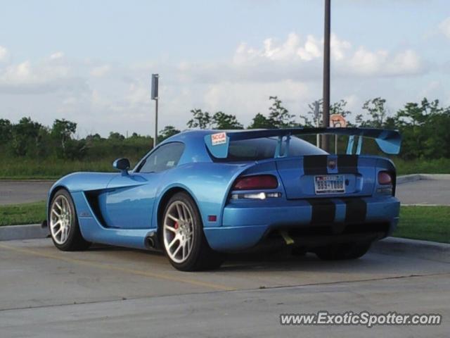 Dodge Viper spotted in Katy, Texas