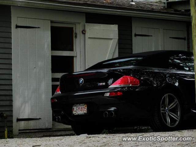 BMW M6 spotted in Cape cod, Massachusetts