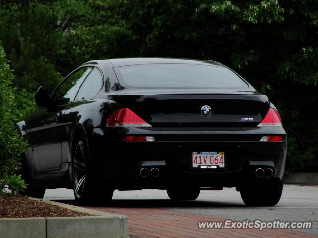 BMW M6 spotted in Cape cod, Massachusetts